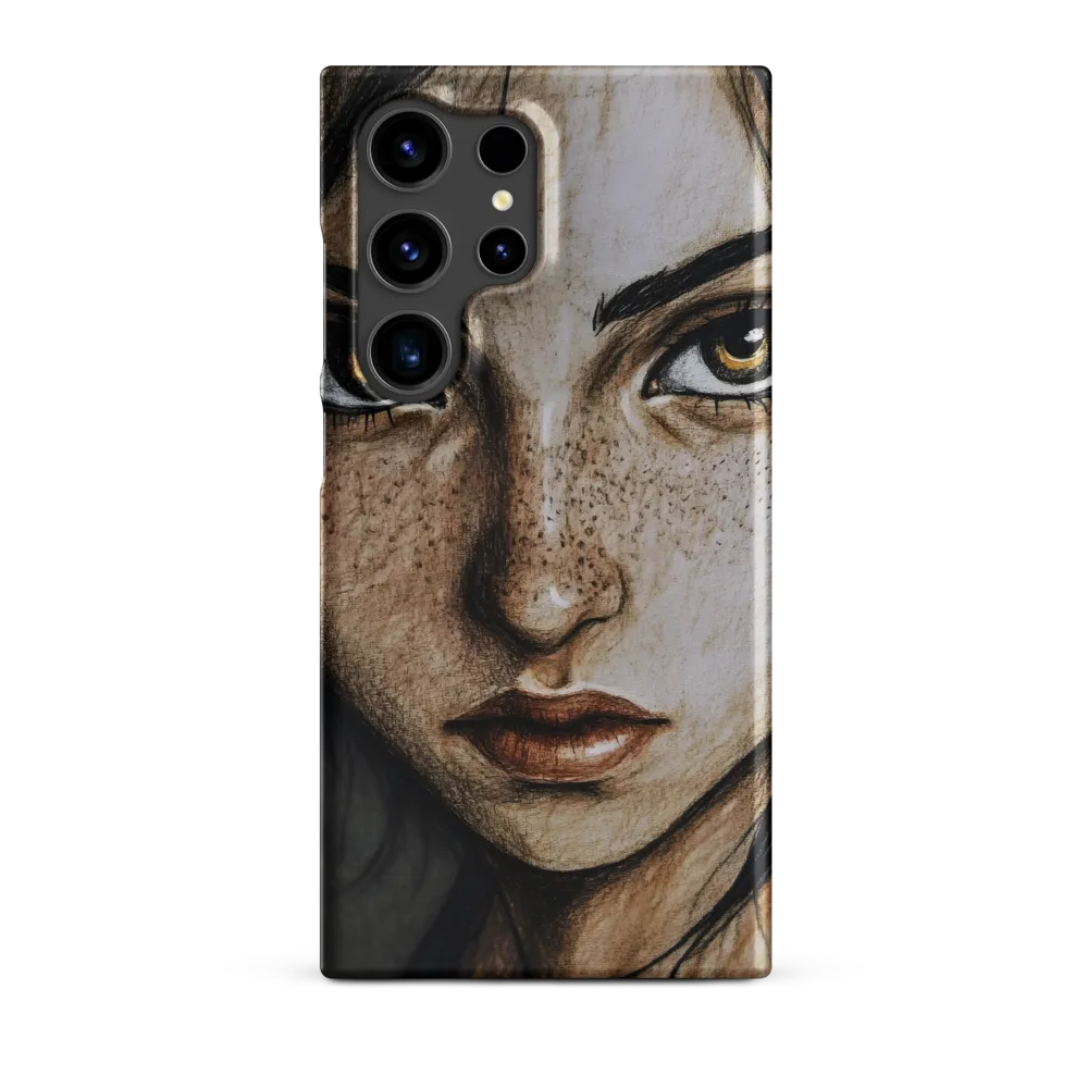Gaze of Depth | Phone Case |  S24 Ultra | Snap Case | Matte
