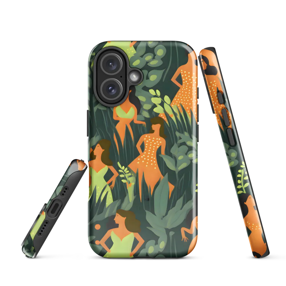 Playful Harmony in Patterns | Phone Case |  16 | Tough Case | Glossy