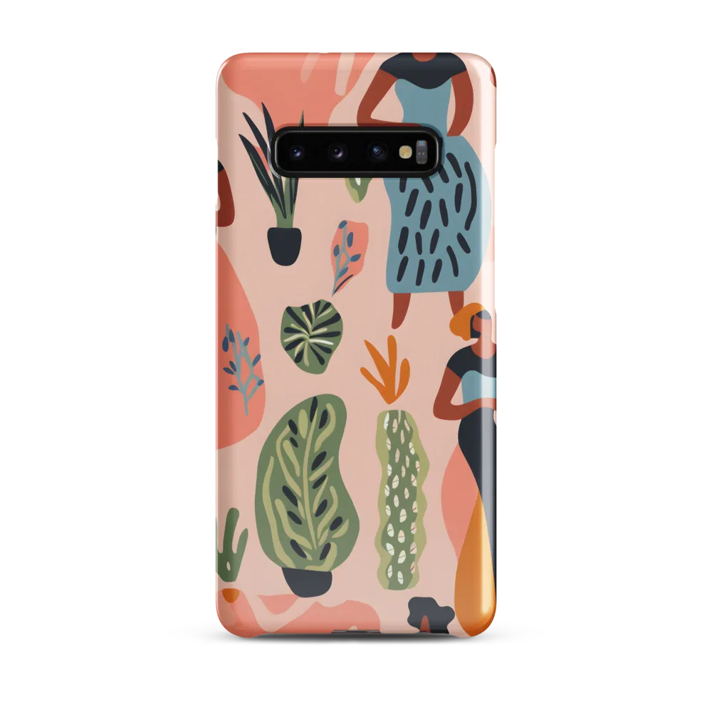 Harmony of Nature and Femininity | Phone Case |  S10 Plus | Snap Case | Glossy