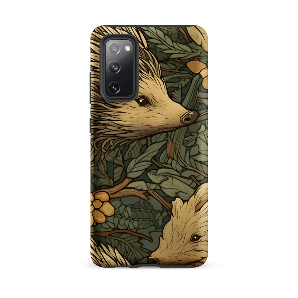 Whimsical Hedgehog Garden | Phone Case |  S20 FE | Tough Case | Matte