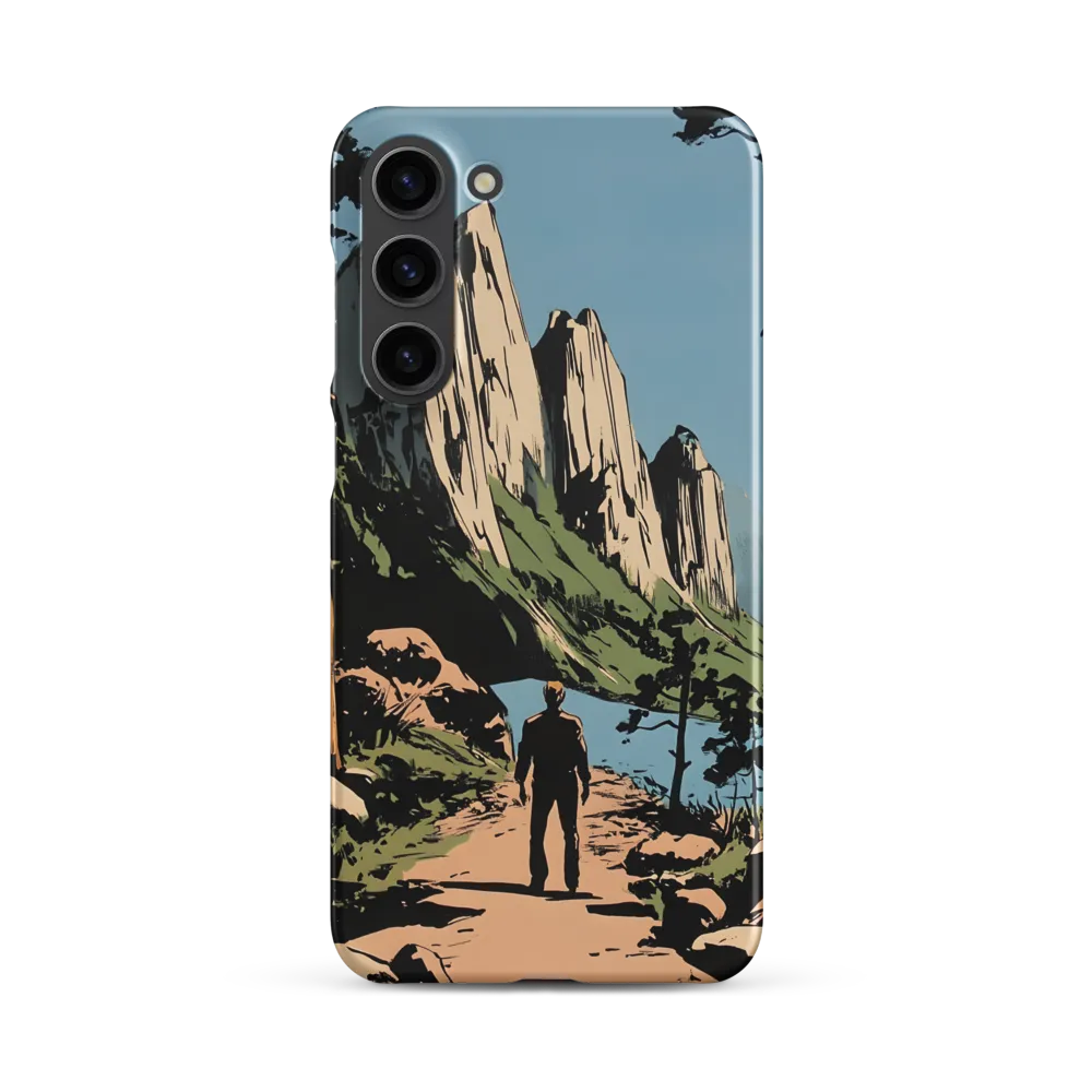 Path of Contemplation | Phone Case |  S23 Plus | Snap Case | Matte