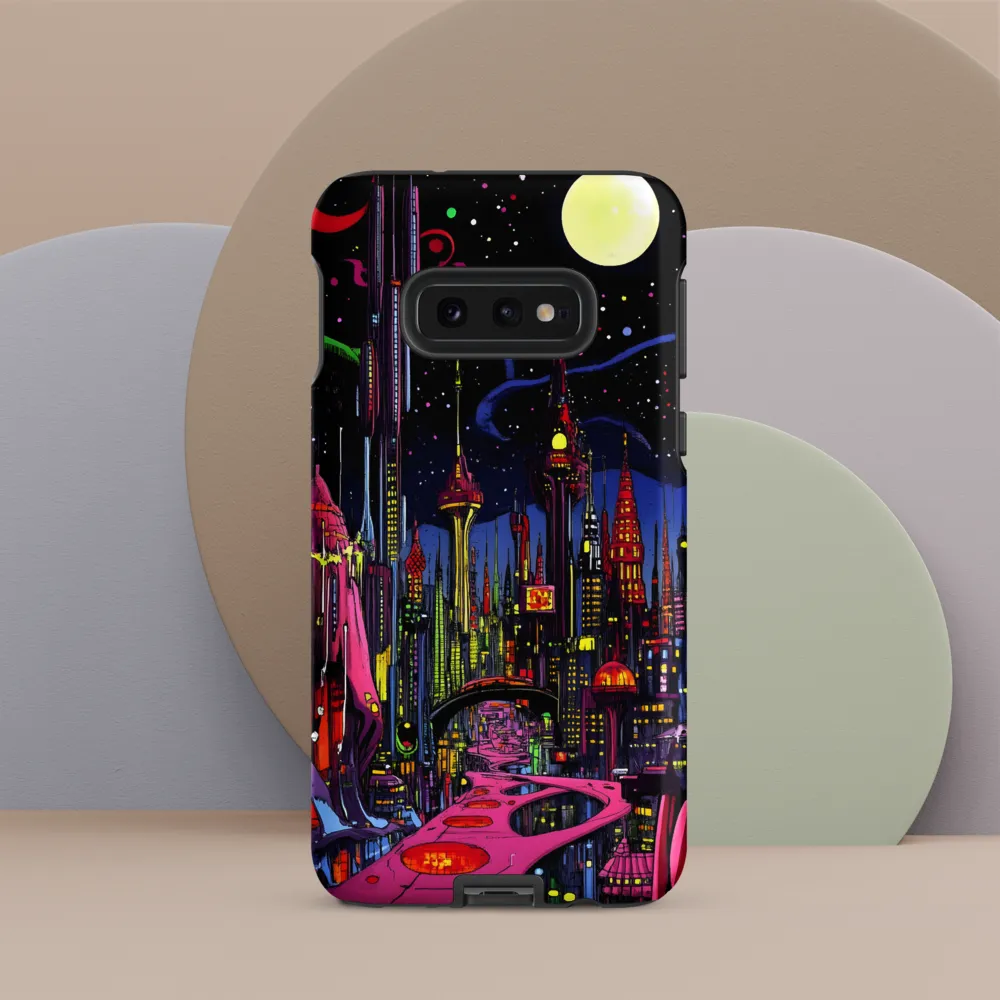 Neon Dreams of a Futuristic City