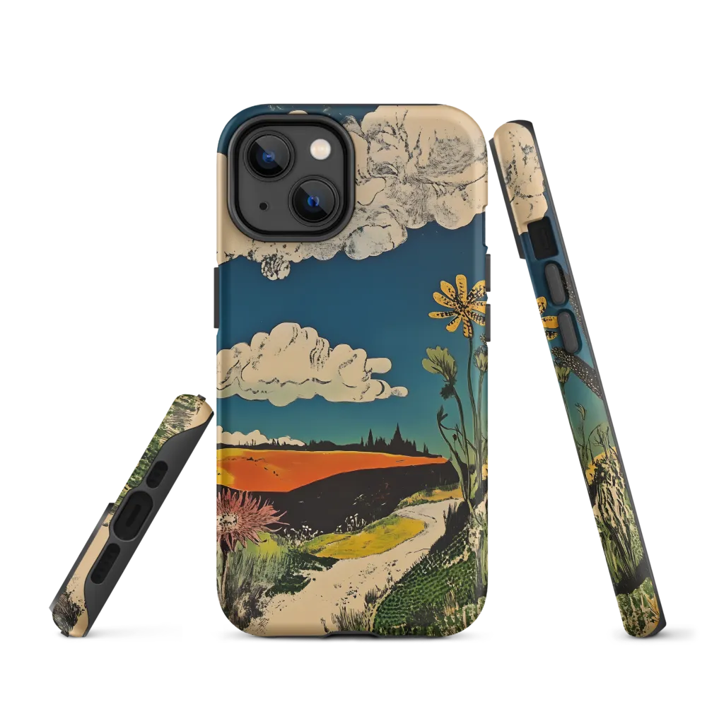 Surreal Blooming Landscape