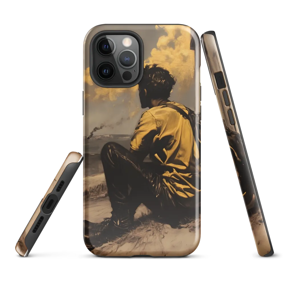 Reflections by the Shore | Phone Case |  12 Pro Max | Tough Case | Glossy