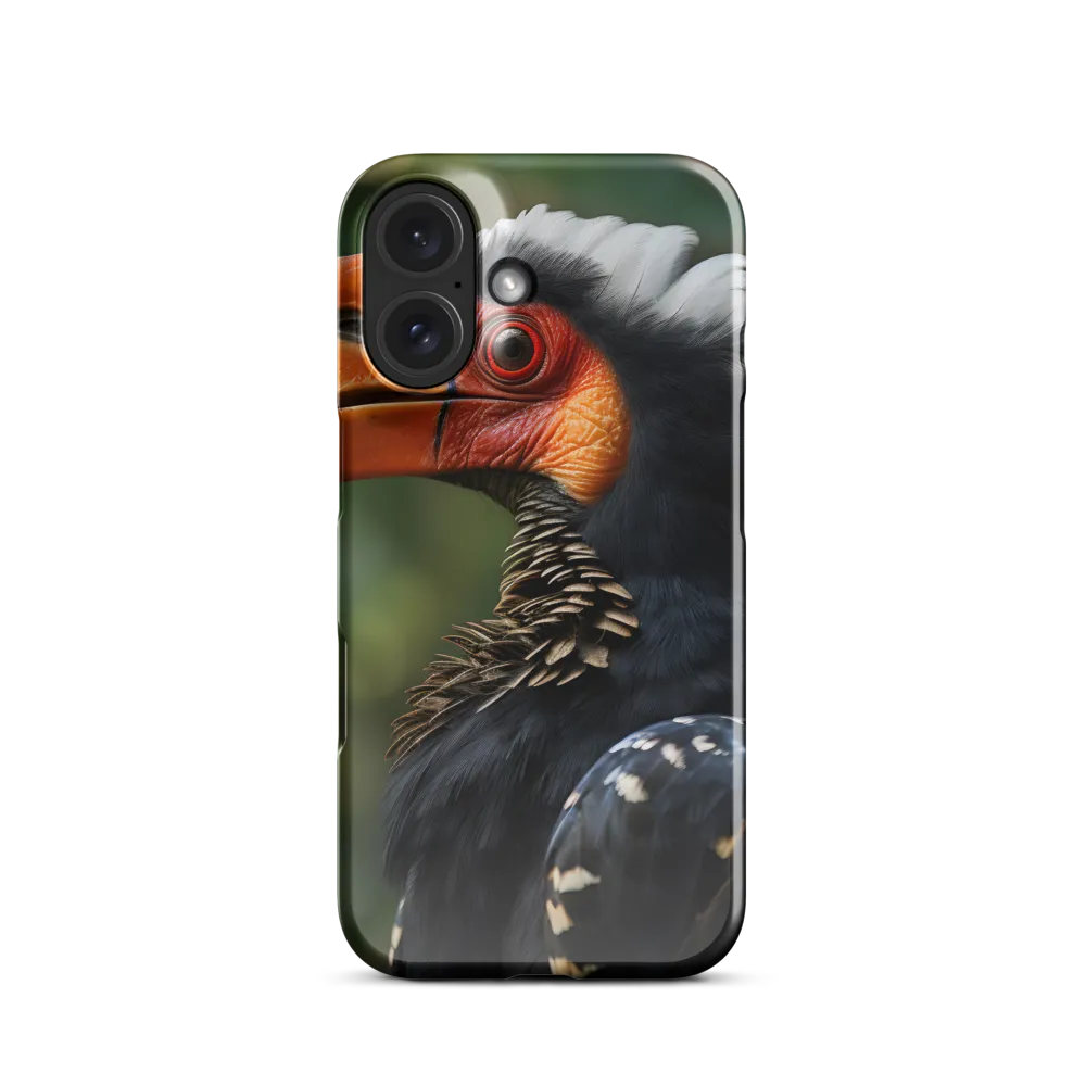 Majesty of the Hornbill | Phone Case |  16 | Snap Case | Glossy