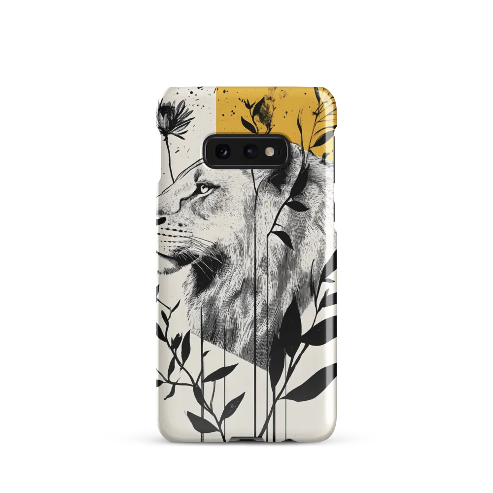 Regal Serenity: The Lion and Flora
