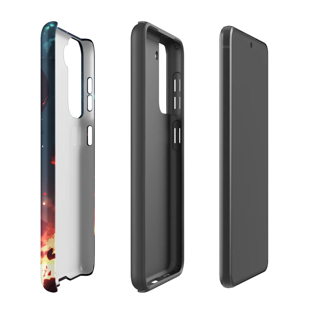 Celestial Catastrophe | Phone Case |  S21 FE | Tough Case | Matte