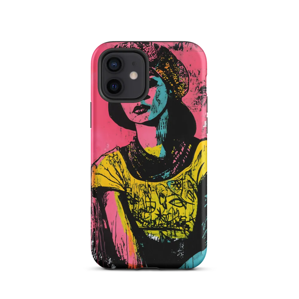 Urban Elegance: A Graffiti Portrait