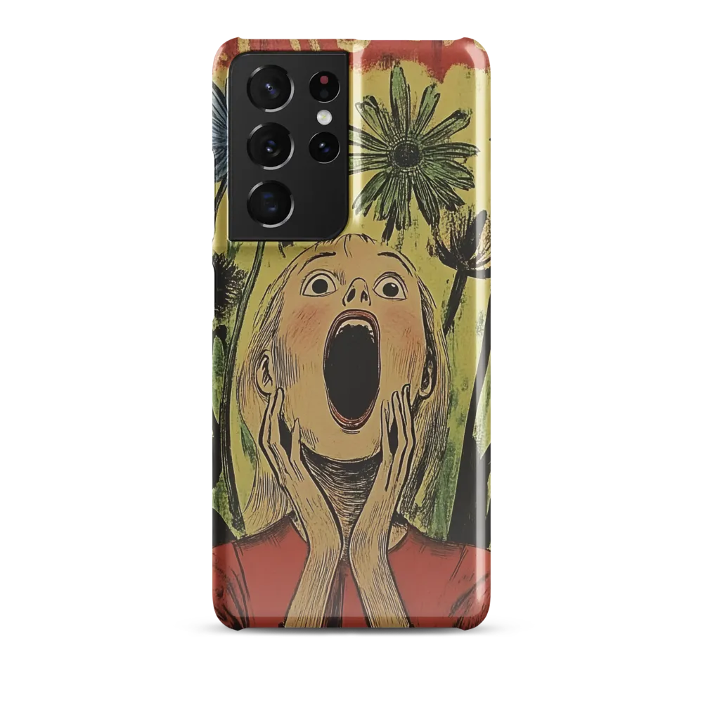 The Echo of Panic | Phone Case |  S21 Ultra | Snap Case | Glossy