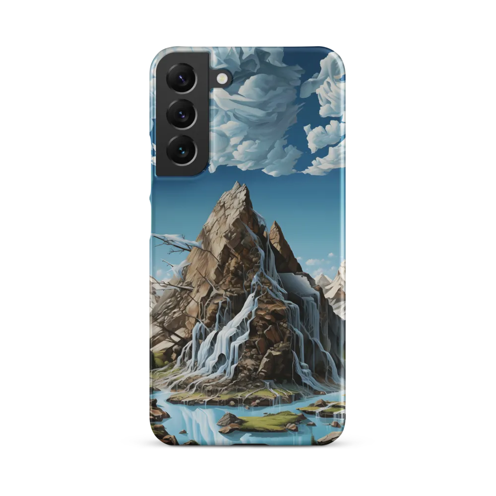 Majestic Cascade: A Mountain Masterpiece