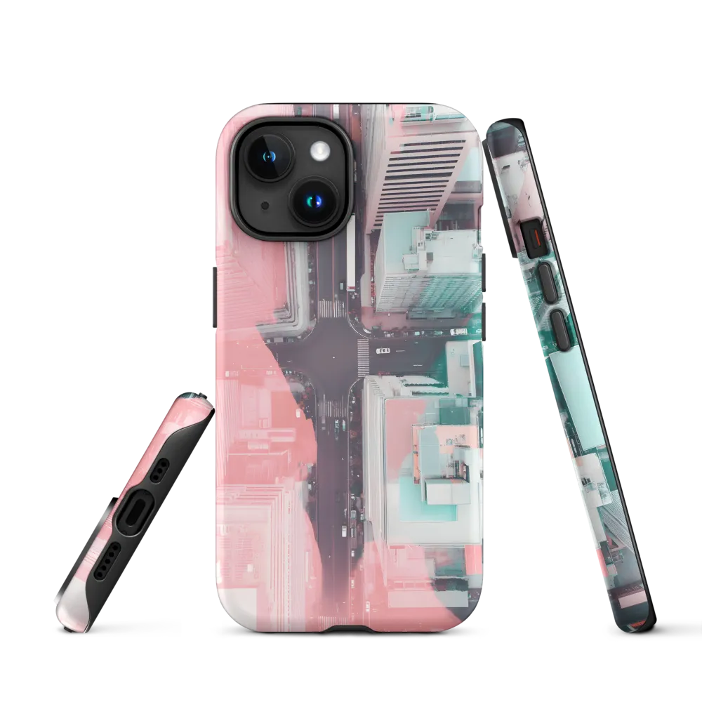Urban Harmony: Aerial Perspectives | Phone Case |  15 | Tough Case | Matte