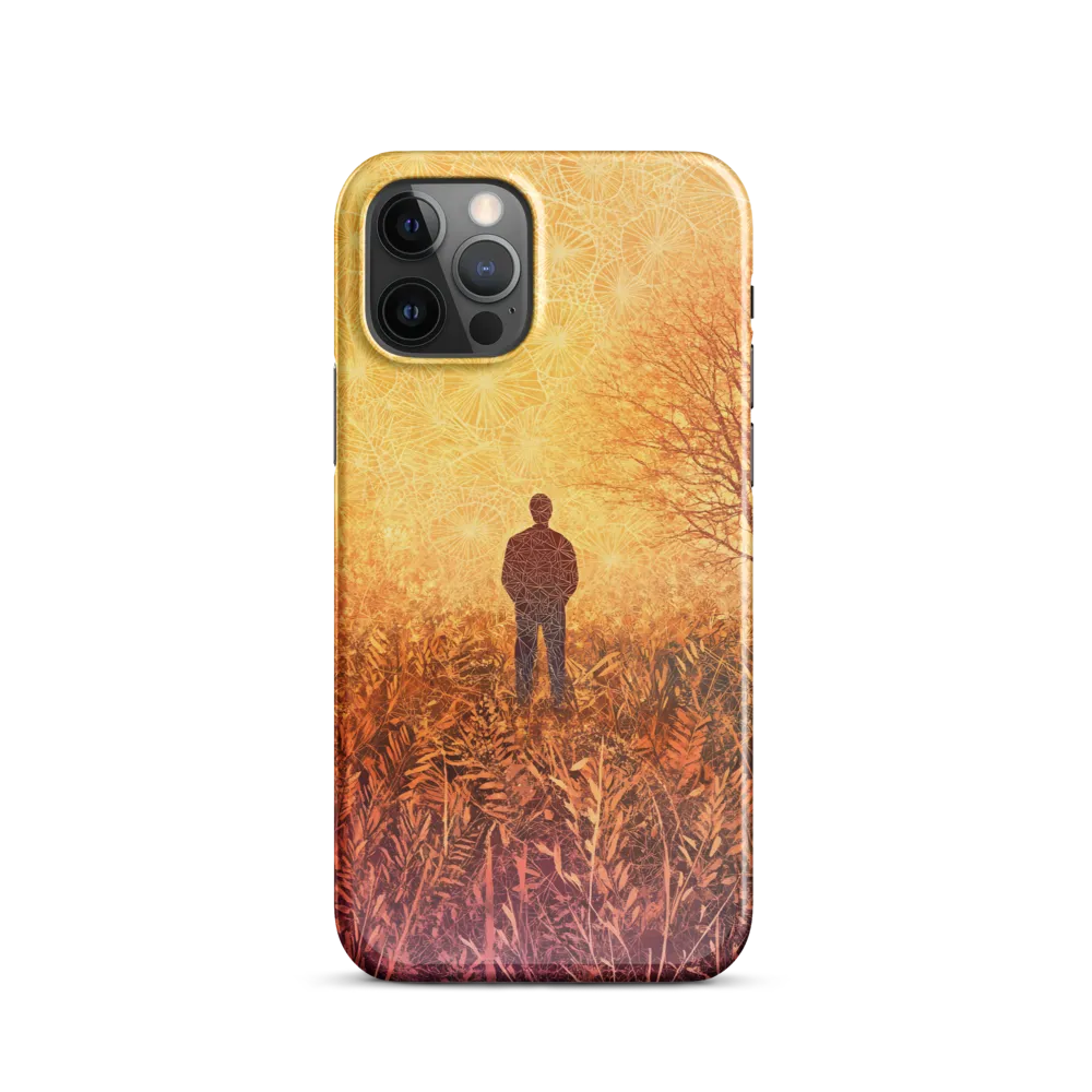 Contemplation in a Surreal Landscape