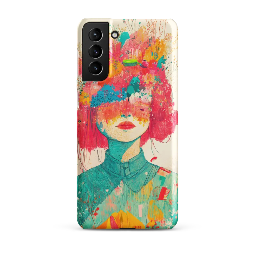 Whimsical Floral Portrait