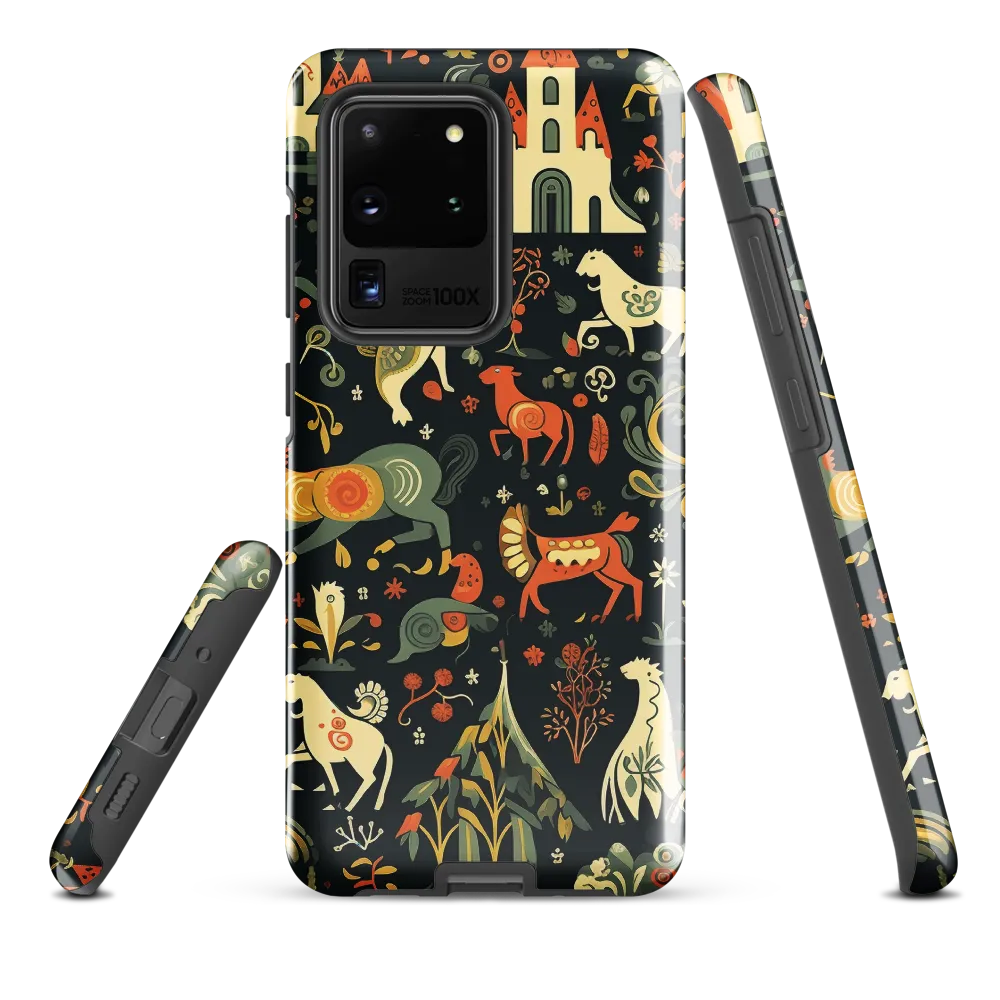 Whimsical Forest: A Folk Art Journey