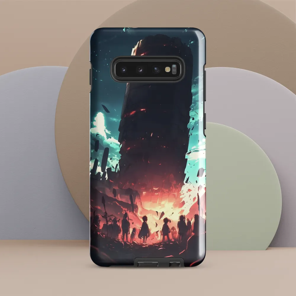 The Tower's Last Stand | Phone Case |  S10 Plus | Tough Case | Glossy