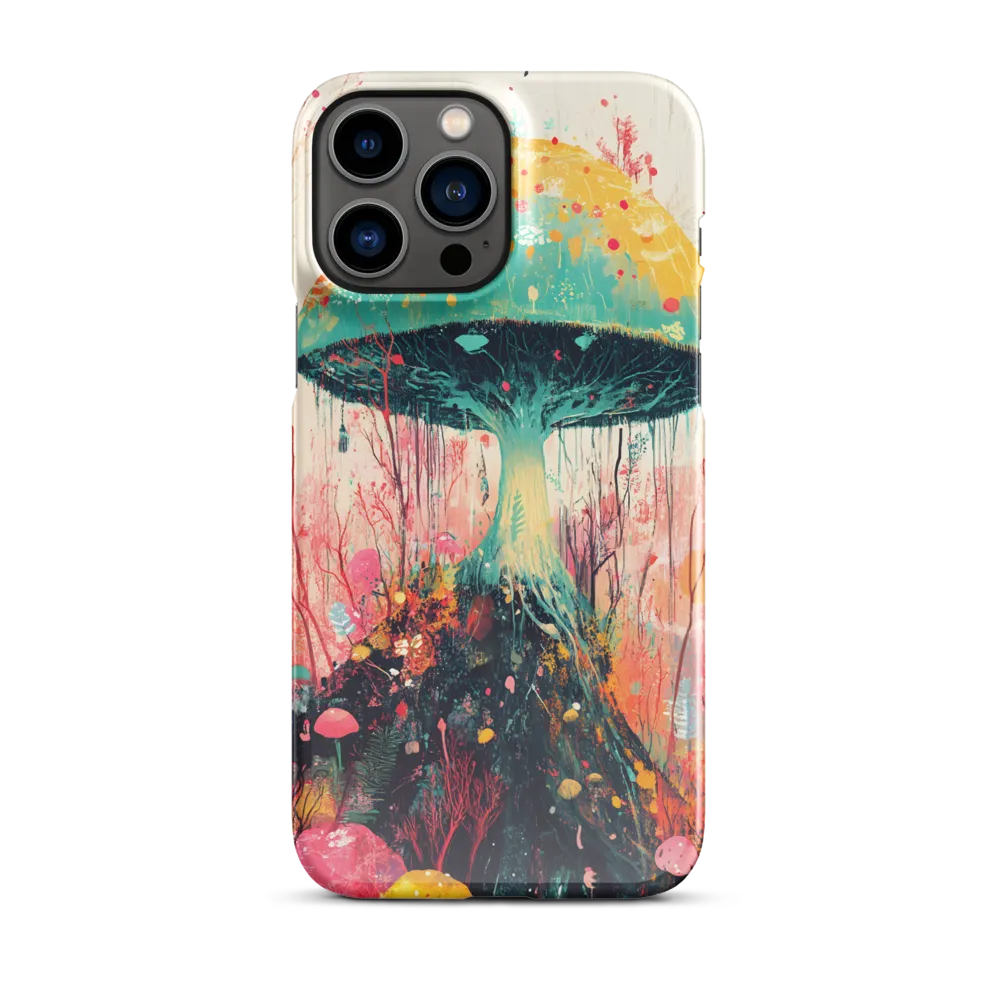 Whimsical Mushroom Forest | Phone Case |  13 Pro Max | Snap Case | Glossy
