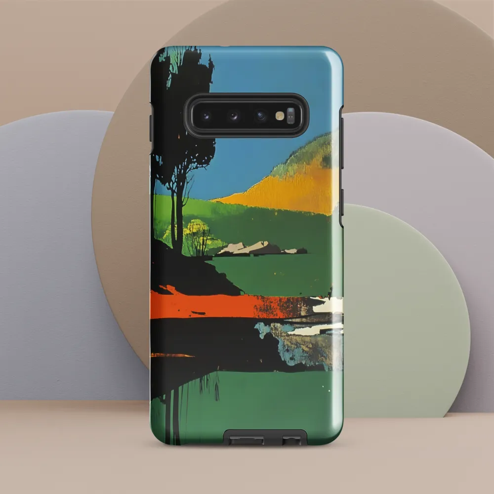 Vibrant Serenity | Phone Case |  S10 Plus | Tough Case | Glossy