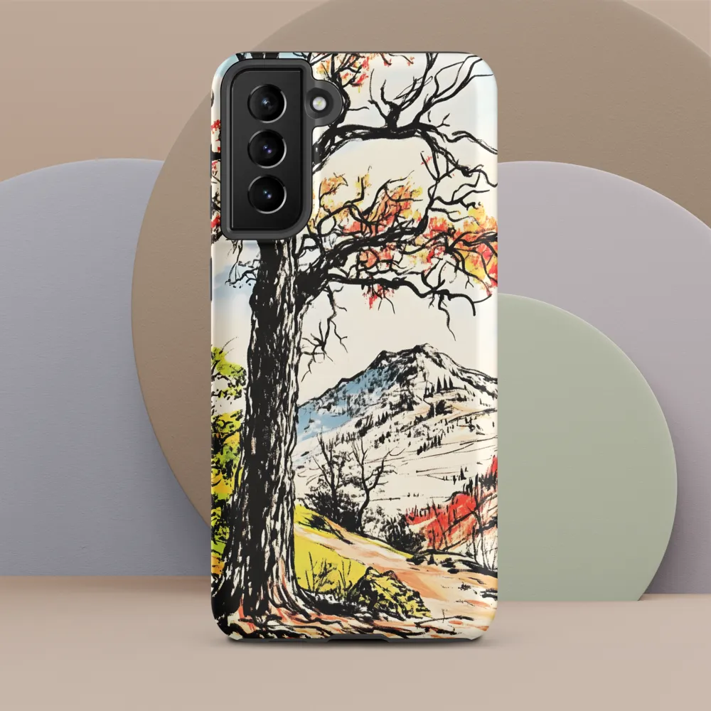 Autumn Majesty: The Guardian Tree | Phone Case |  S21 Plus | Tough Case | Matte