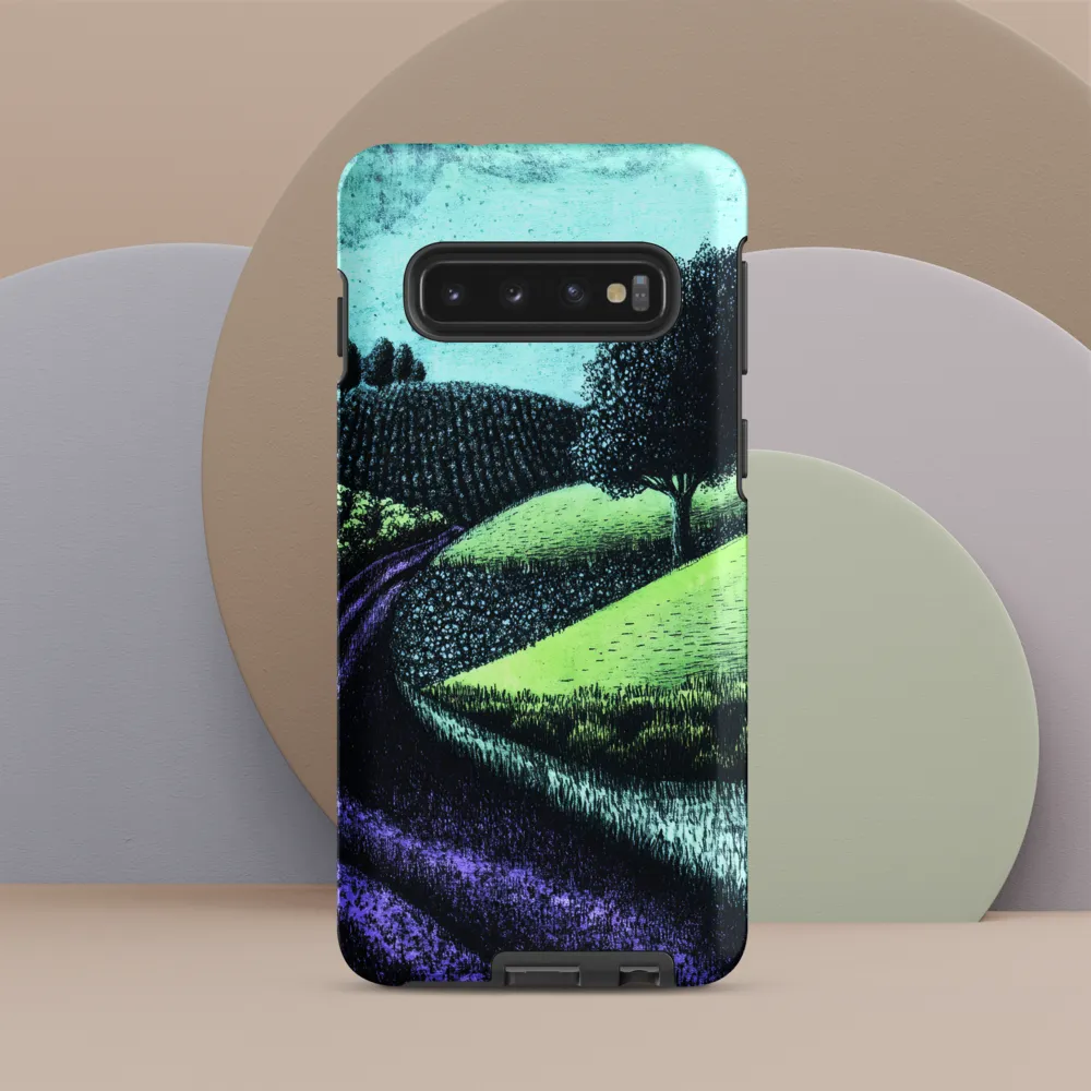 Winding Serenity: A Modern Landscape