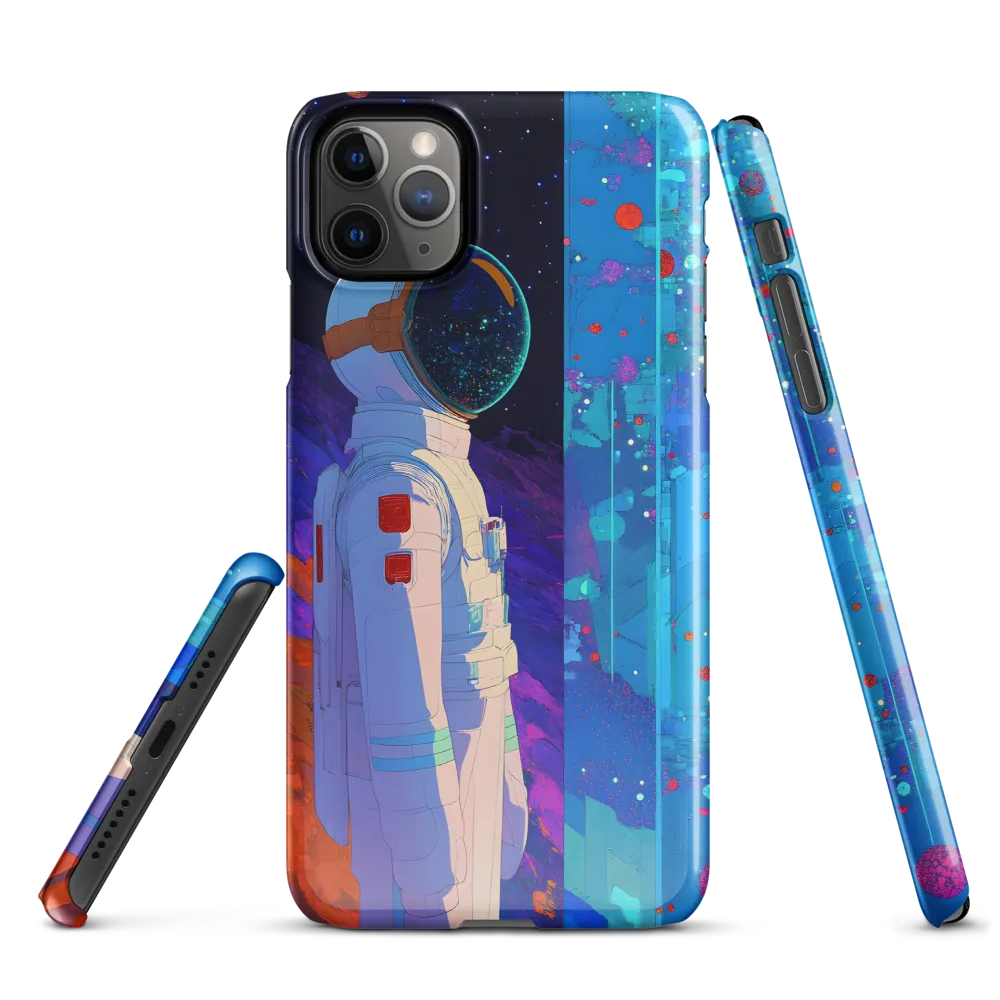 Cosmic Exploration: The Astronaut's Journey | Phone Case |  11 Pro Max | Snap Case | Glossy