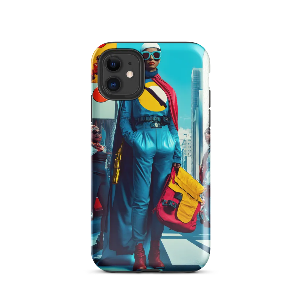 Urban Power: A Superhero's Stance