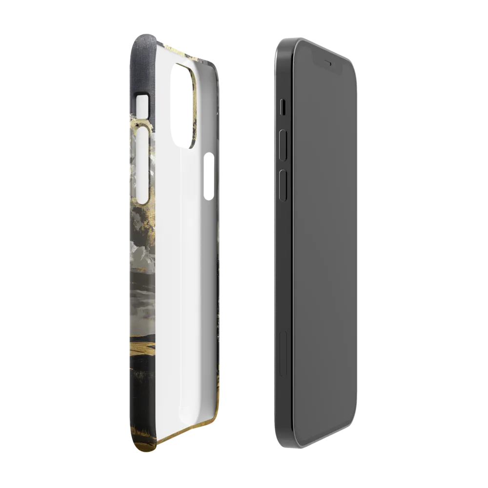 Golden Serenity in a Dramatic Sky | Phone Case |  12 Pro | Snap Case | Glossy