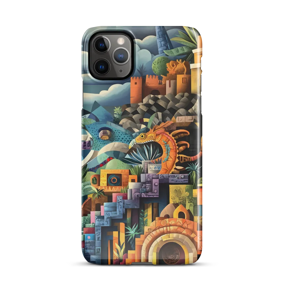 Embrace of the Mythical Landscape | Phone Case |  11 Pro Max | Snap Case | Glossy