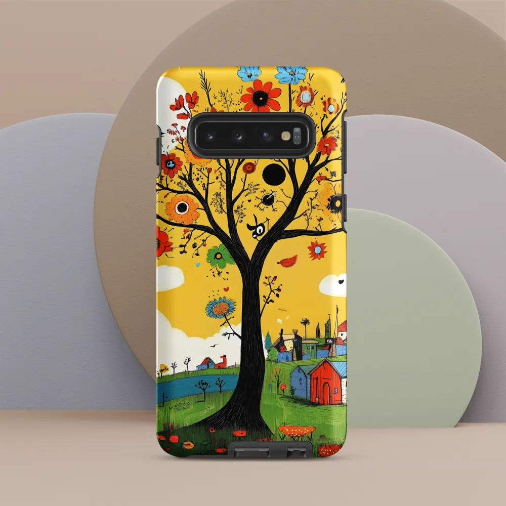 Whimsical Blooms of Life | Phone Case |  S10 | Tough Case | Matte