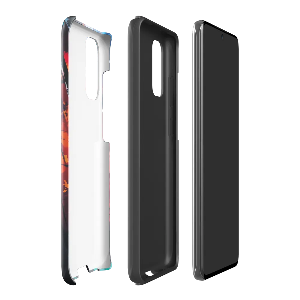 Silhouette in the Urban Abyss | Phone Case |  S20 Plus | Tough Case | Glossy