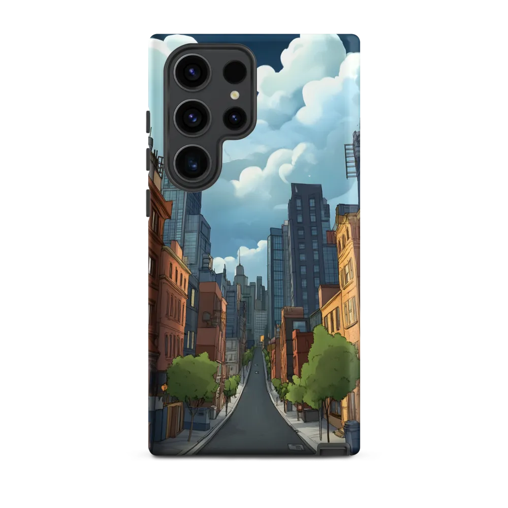 Urban Serenity: A Digital Cityscape