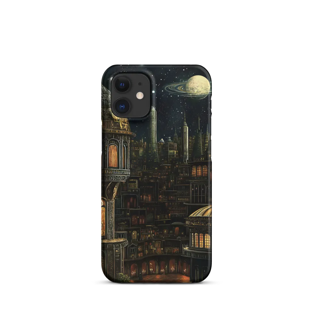 Celestial Enigma: A Surreal Cityscape