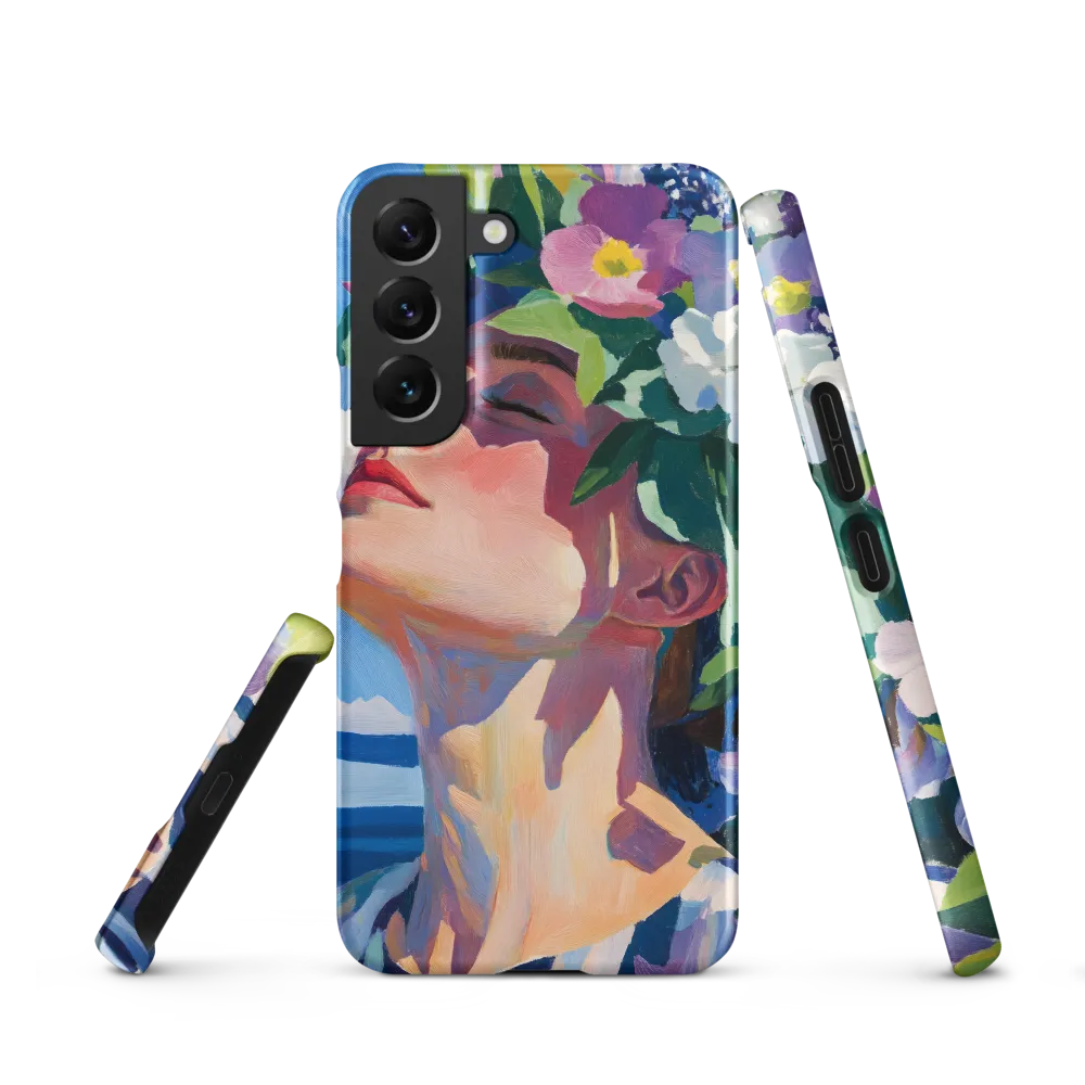 Blossom of Serenity | Phone Case |  S22 | Snap Case | Matte