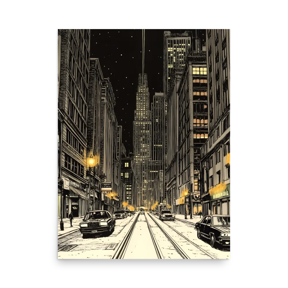 Whispers of the Night City | Poster | 18″×24″