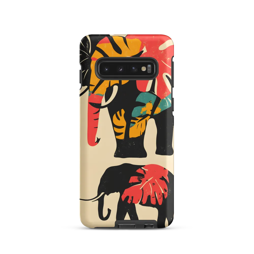 Tropical Elegance: The Elephant's Dance