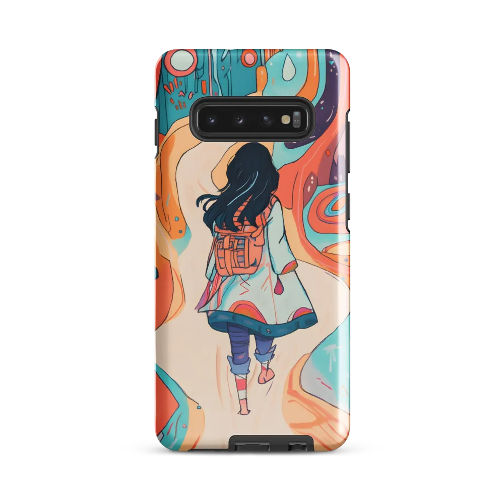 Journey Through a Whimsical Landscape | Phone Case |  S10 Plus | Tough Case | Glossy