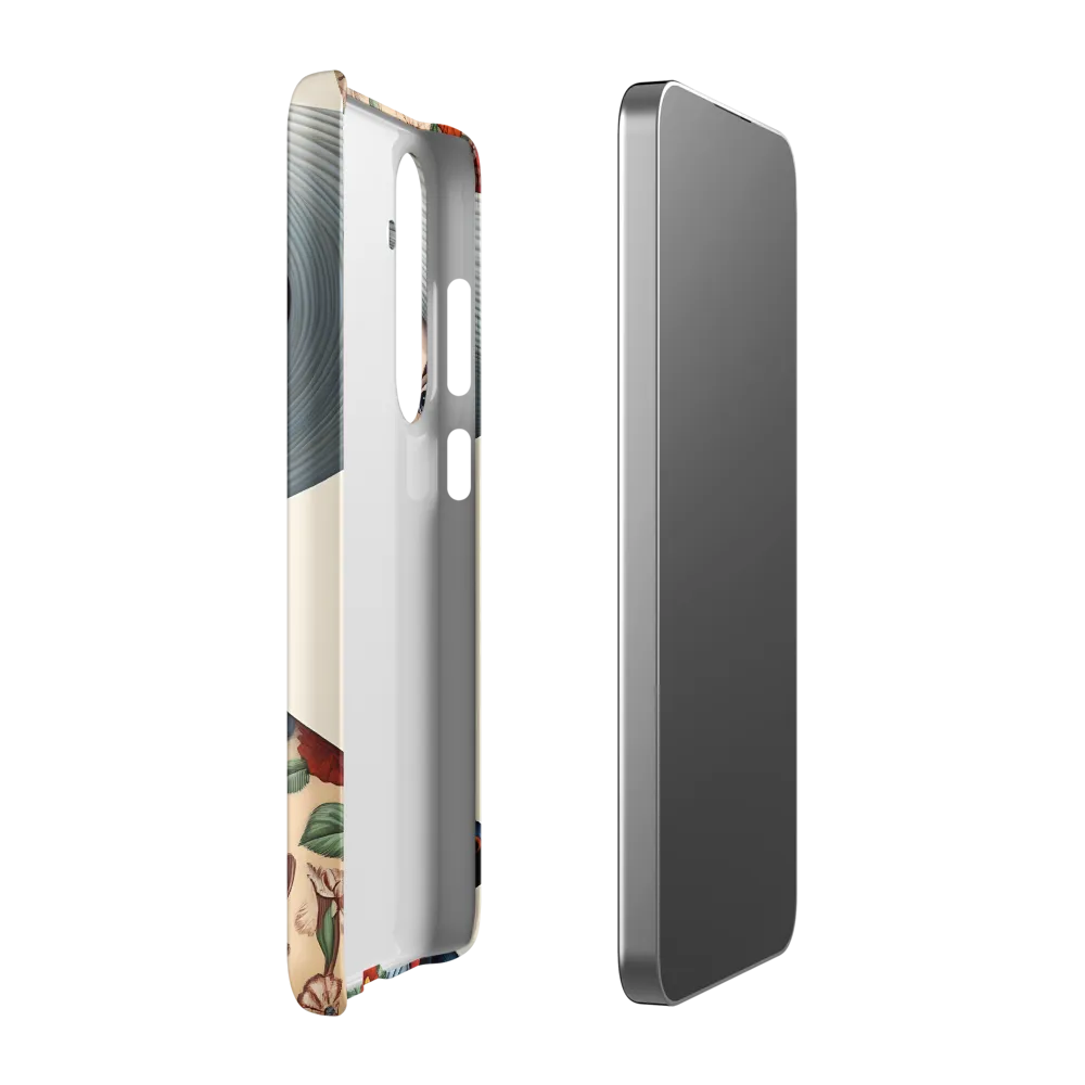 Elegance in Bloom | Phone Case |  S24 Plus | Snap Case | Matte