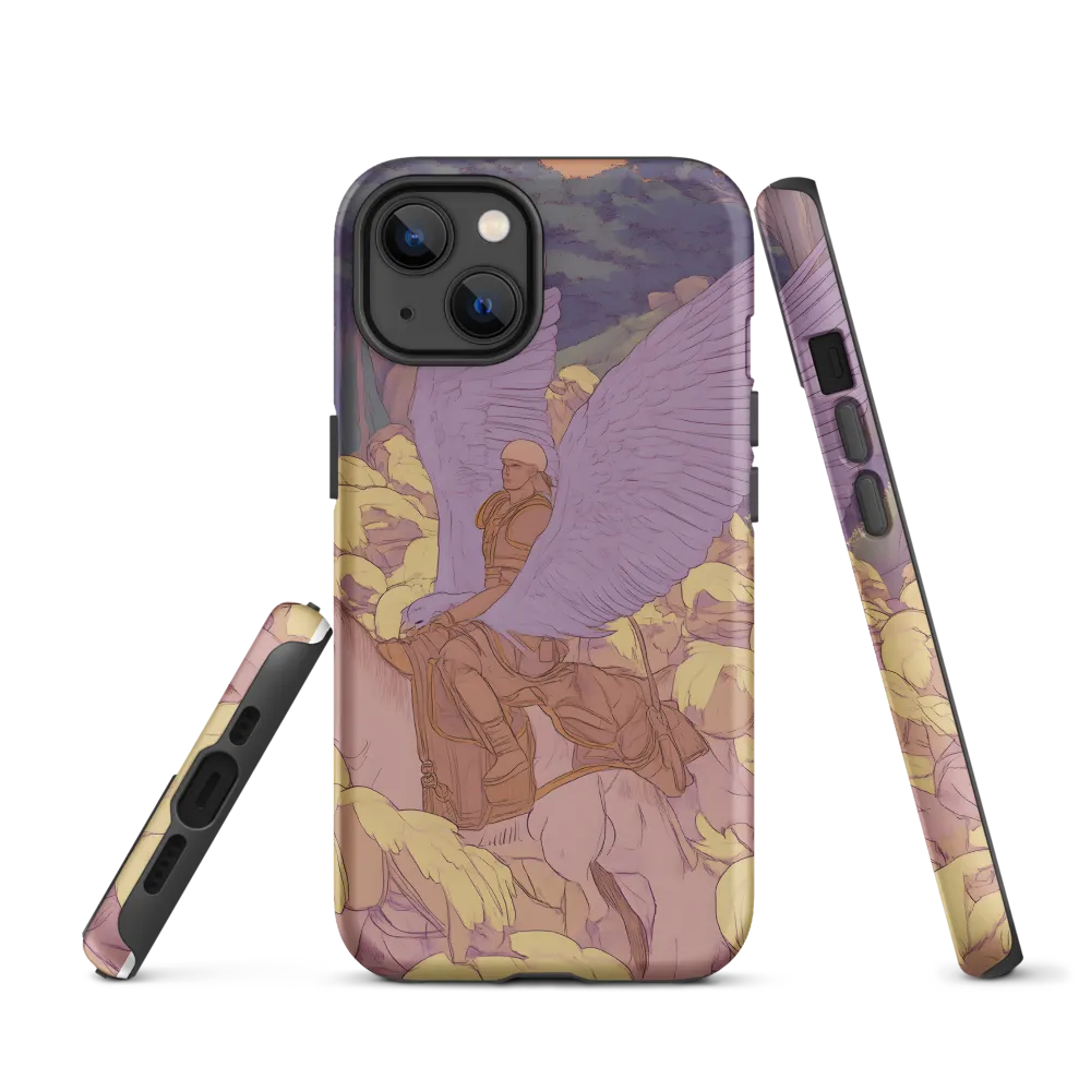 The Winged Guardian | Phone Case |  13 | Tough Case | Matte