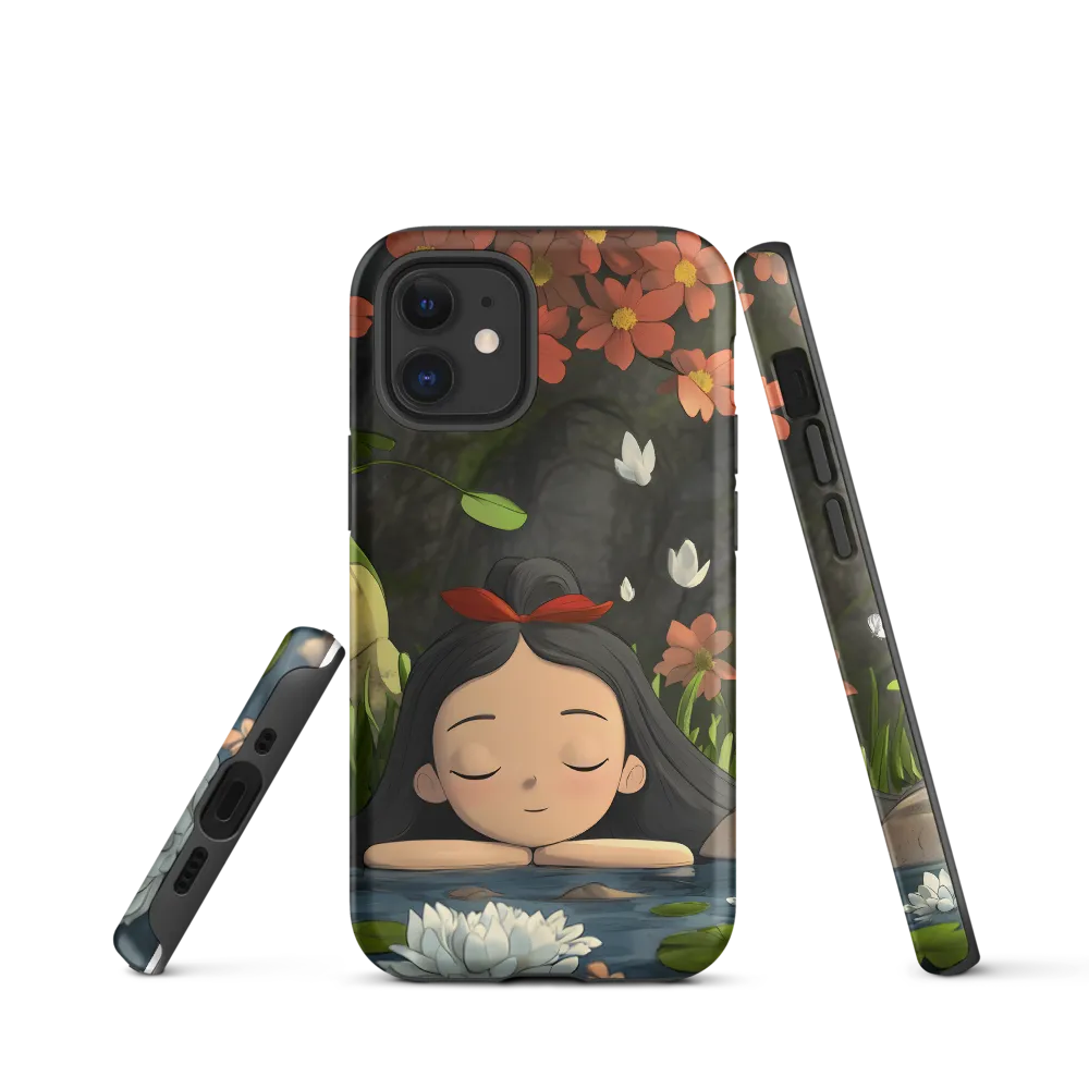 Tranquility by the Waterside | Phone Case |  12 mini | Tough Case | Matte