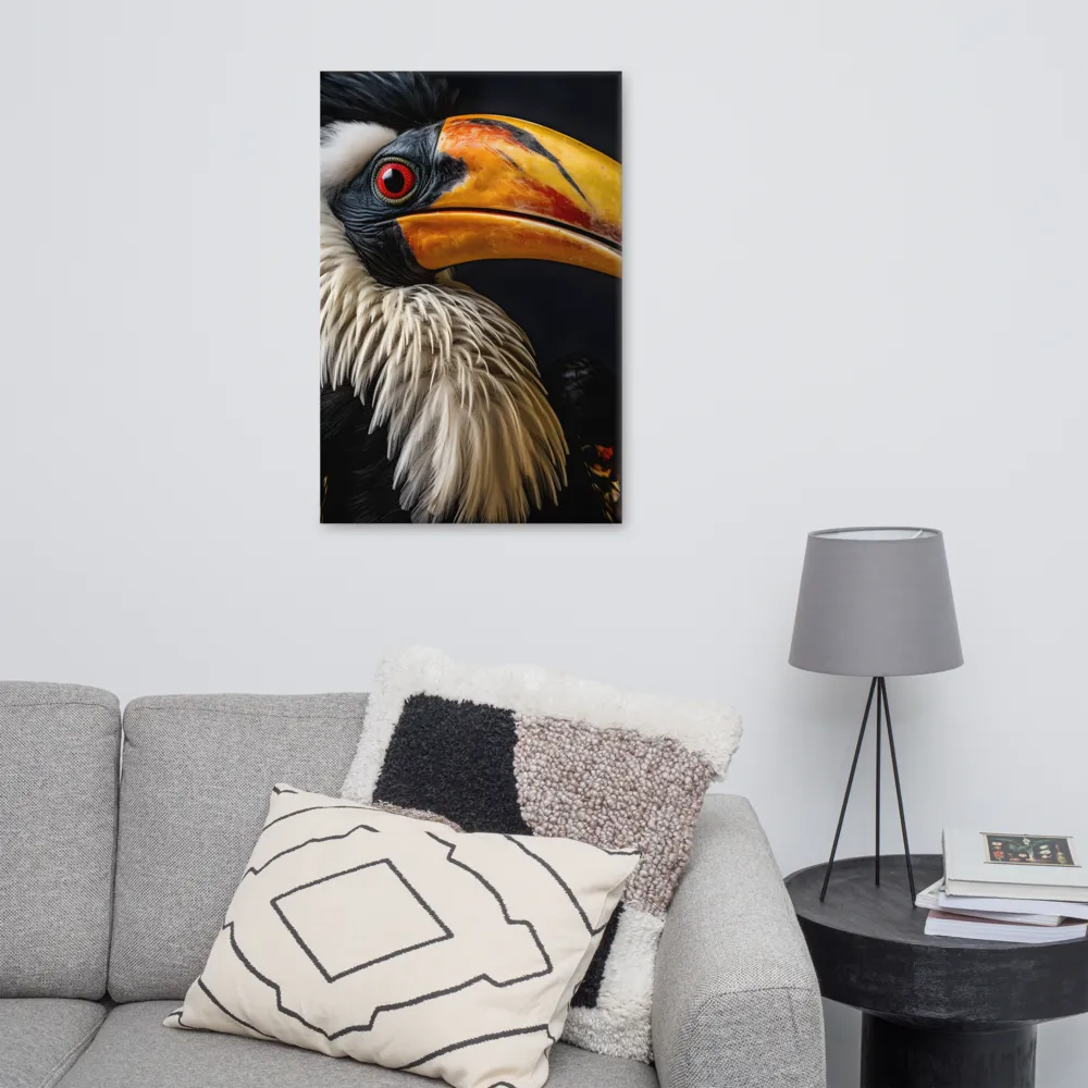 Majestic Hornbill Portrait