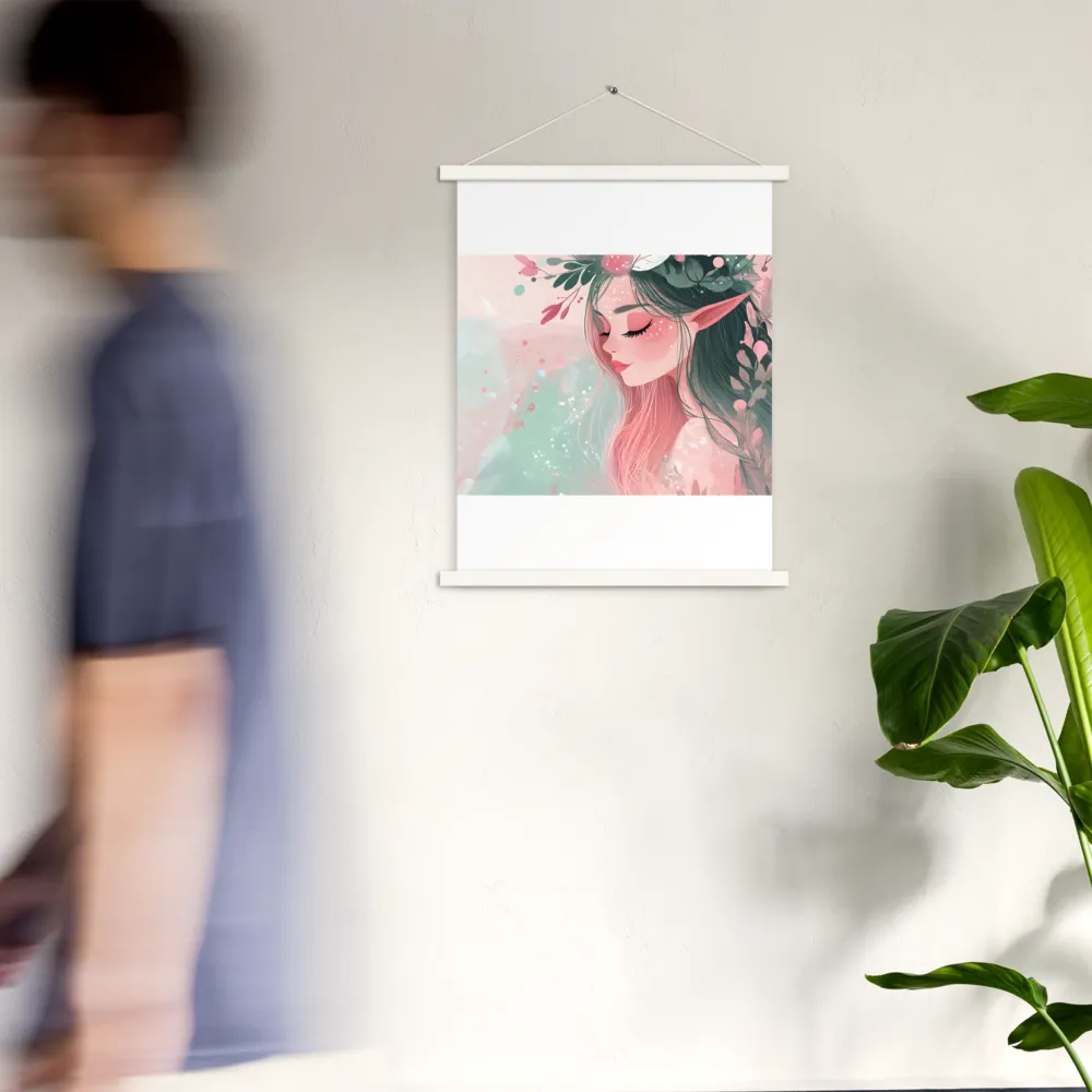 Whispers of Nature | Poster With White Wood Hanger | 18″×24″