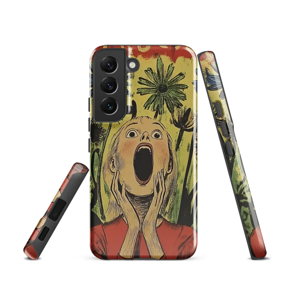 The Echo of Panic | Phone Case |  S22 | Tough Case | Glossy