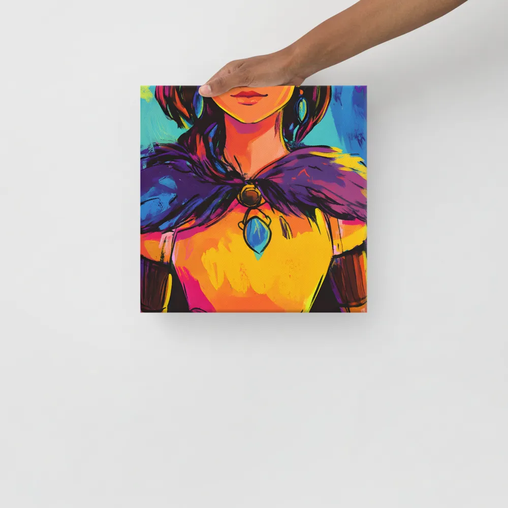 Guardian of Colors | Canvas | 12″×12″