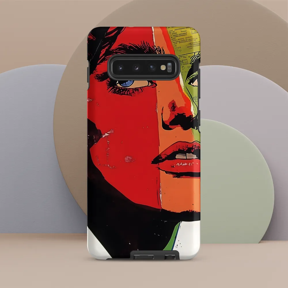 Vibrant Expressions: A Pop Art Portrait