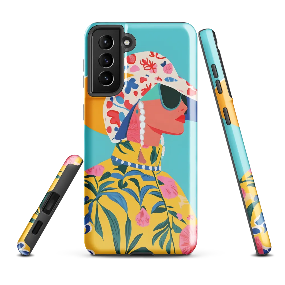 Tropical Confidence: A Fashion Portrait