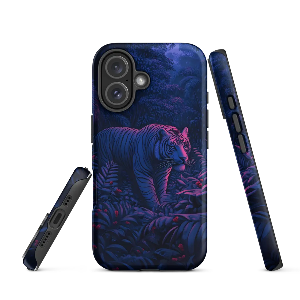 Mystic Prowler: The White Tiger in the Jungle | Phone Case