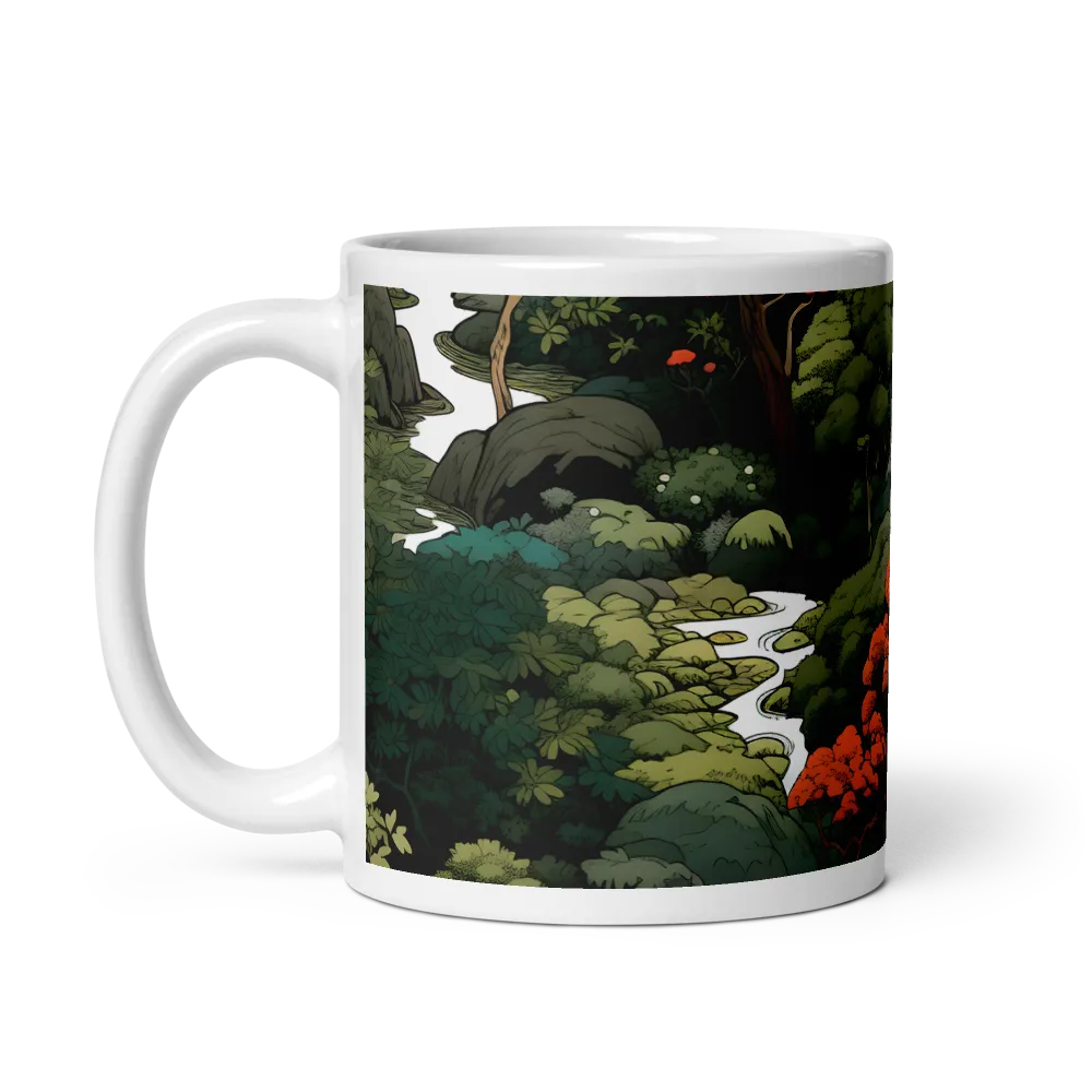 Whispers of the Forest | Mug with White inside | 11 oz