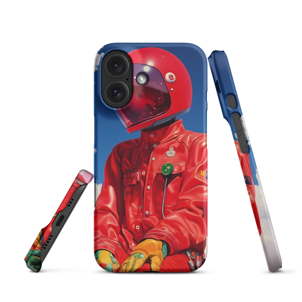 Astronaut in Crimson