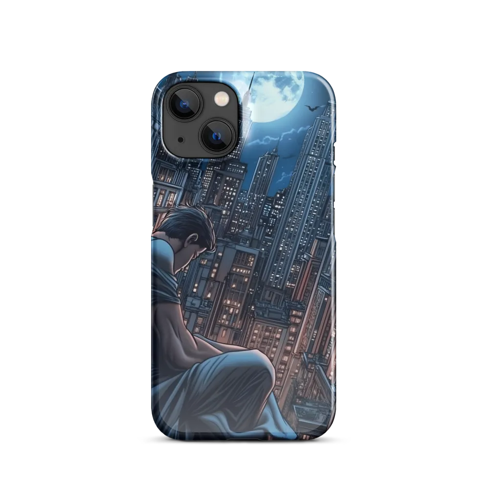 Reflections of a City Under the Moon