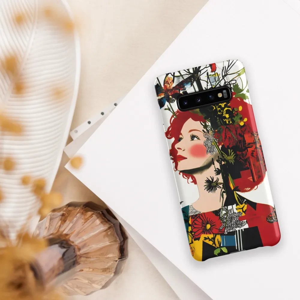 Floral Dreams | Phone Case |  S10 Plus | Snap Case | Matte