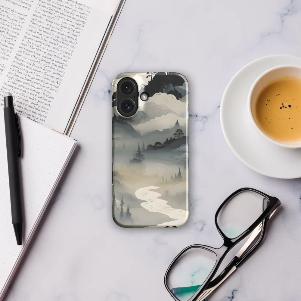 Whispers of the Misty Landscape | Phone Case |  16 | Snap Case | Glossy